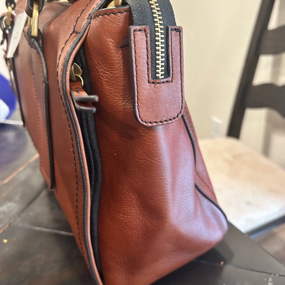 Parker Satchel Crossbody Handbag Brown - Picture 10 of 10